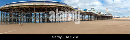 Central Pier Blackpool Stockfoto