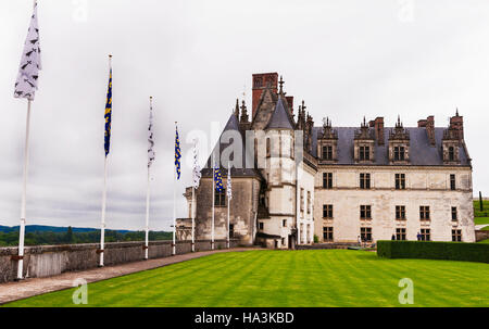 Schloss Amboise. Loire-Tal, Frankreich Stockfoto