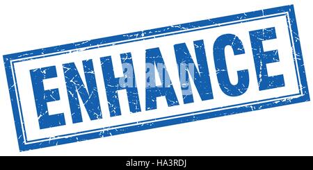 quadratische Stempel zu verbessern Stock Vektor