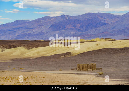 Die alte Harmonie Borax Werke des Death Valley National Park Stockfoto