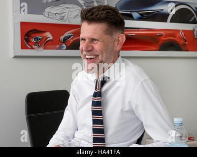 Klaus Busse Head of Design bei Fiat Centro Stile Stockfoto