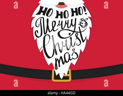 Frohe Weihnachten Grußkarten-Template-design Stock Vektor