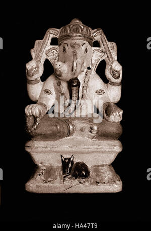 Ein Idol von Lord Ganesha. Stockfoto