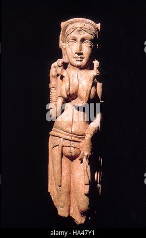 Ter (Osmanabad) Maharashtra. Vorderansicht der berühmten Elfenbein Figur ca. 1-2 Prozent. N. CHR. Stockfoto