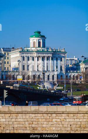 Pashkov House, klassizistische Herrenhaus in der Nähe von Kreml von Wassili Bazhenov, Moskau, Russland Stockfoto