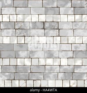 Raster nahtlose Grunge Brick Textur Stockfoto
