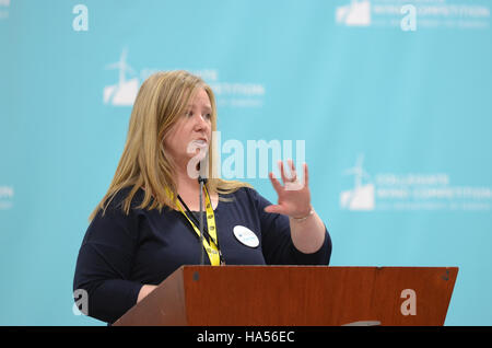 Das Energieministerium fördert weiterhin wissenschaftlich fundierte Maßnahmen zur Verringerung des Energieverbrauchs und zur Berücksichtigung von Umweltbelangen, um eine nachhaltige Zukunft für die öffentliche Infrastruktur und die natürlichen Ressourcen zu gewährleisten. Stockfoto