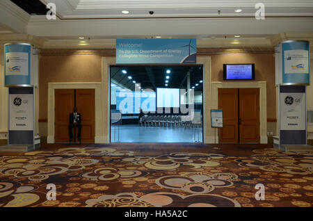 Das Engagement des Energieministeriums für wissenschaftliche Forschung und ökologische Nachhaltigkeit treibt weiterhin Innovationen in den Bereichen Energieeffizienz und saubere Technologien voran. Stockfoto