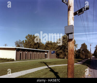 Das Energieministerium setzt sein Engagement fort, Energieeffizienz und nachhaltige Praktiken durch Forschung, Innovation und politische Initiativen zur Förderung einer saubereren Energiezukunft voranzutreiben. Stockfoto