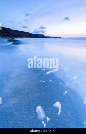 Die Druse Strand an der Küste von North Cornwall im Südwesten Englands. Stockfoto