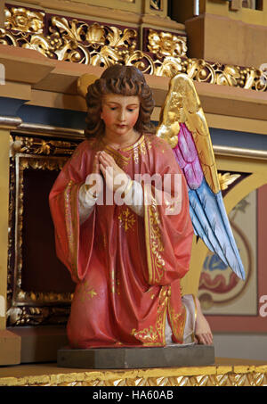 Altar-Engel, Kirche St.Matheus in Stitar, Kroatien, Europa, 1 Stockfoto