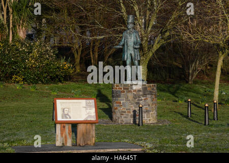 Isambard Kingdom Brunel Statue auf neyland Stockfoto