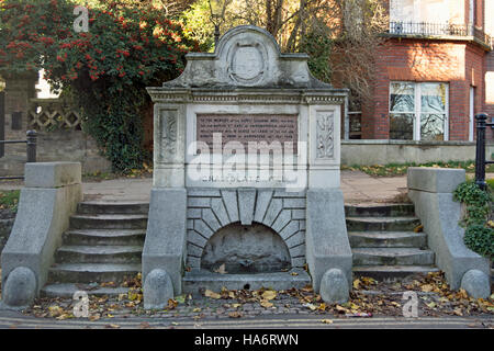 Schwefelquelle gut, Hampstead, London, england Stockfoto