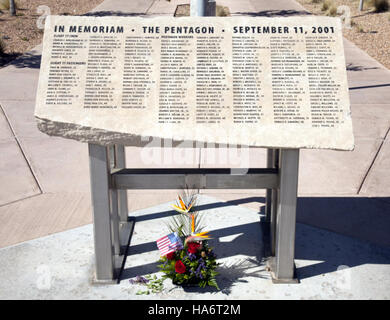 Losalamosnatlab 5688094407 Pentagon 9⁄11 Memorial, Los Alamos National Laboratory Stockfoto