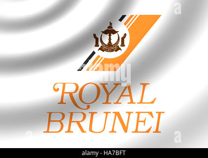 Royal Brunei Airlines-logo Stockfoto