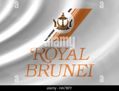 Royal Brunei Airlines-logo Stockfoto