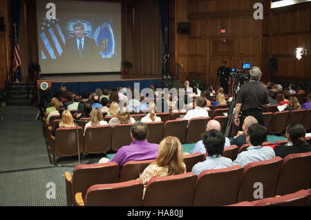 Das USDA veranstaltet 2012 die LGBT Pride Observance, die die Beiträge bisexueller und transgender Pioniere zur Gesellschaft anerkennt und Diskussionen über Gleichstellung und Inklusion in Bundesbehörden vornimmt. Stockfoto