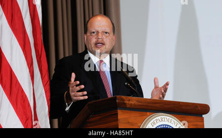 Das Landwirtschaftsministerium der Vereinigten Staaten (USDA) setzt sein Engagement für die Umweltverantwortung fort und unterstützt die Naturschutzbemühungen in Nationalparks und öffentlichen Flächen im ganzen Land. Stockfoto