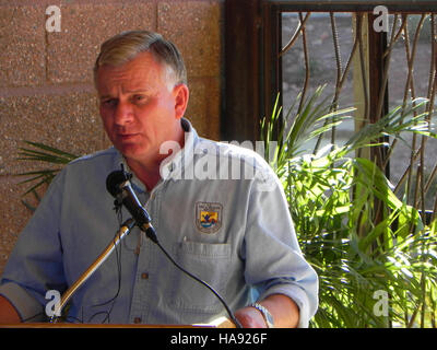 Das Schwarzfußferrettzuchtzentrum im Phoenix Zoo spielt eine entscheidende Rolle beim Erhalt dieser bedrohten Art und trägt zu ihrer Erholung und Wiederansiedlung in die Wildnis bei. Stockfoto