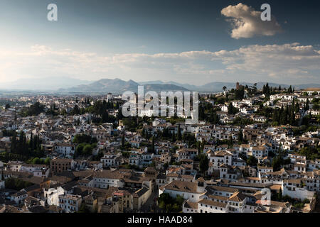 Stadt Granada Andalusien Spanien Stockfoto