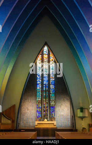 Berlin. Deutschland. Kirche Am Hohenzollernplatz. 1930-1933 nach einem Entwurf von Fritz Höger erbaut. Stockfoto