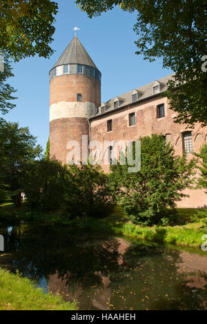 Deutschland, Nordrhein-Westfalen, Kreis Viersen, Brüggen, Burg Stockfoto