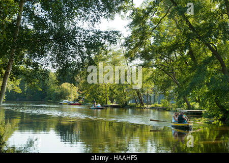 Deutschland, Nordrhein-Westfalen, Kreis Viersen, Schwalmtal, Hariksee Stockfoto