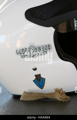 Rennstrecke Goodwood Pressetag, Goodwood, Chichester, West Sussex, UK. Stockfoto