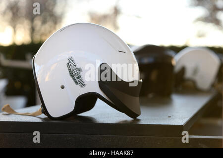 Rennstrecke Goodwood Pressetag, Goodwood, Chichester, West Sussex, UK. Stockfoto