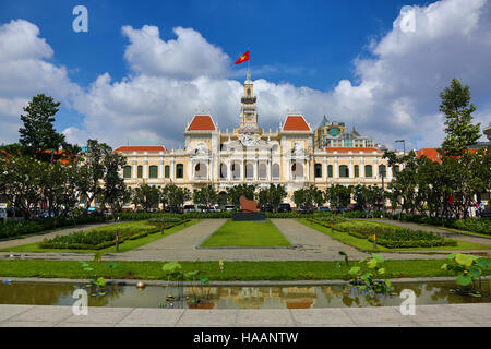 Saigon Menschen Ausschuss Bau, Ho-Chi-Minh-Stadt (Saigon), Vietnam Stockfoto