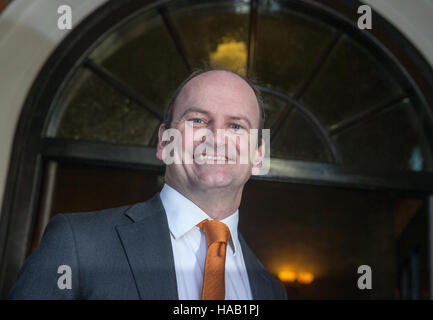 Douglas Carswell, MP für Clacton auf See, bei der Bekanntgabe der neuen UKIP Führer in Westminster Stockfoto