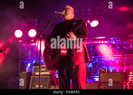 London, UK. 28. November 2016. Black Francis der Pixies führt auf der Bühne auf 02 Brixton Academy am 28. November 2016 in London, England. Bildnachweis: Michael Jamison/Alamy Live-Nachrichten Stockfoto