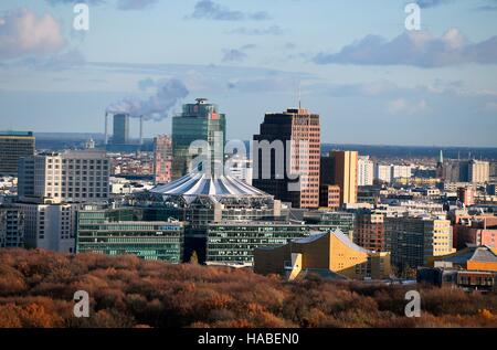 Berlin, Deutschland. 28. November 2016. Eine Luftaufnahme des Berliner Tiergartens in späten herbstlichen Sonnenschein in Berlin, Mitteldeutschland, 28. November 2016. Foto: Soeren Stache/Dpa © Dpa picture-Alliance/Alamy Live News Stockfoto