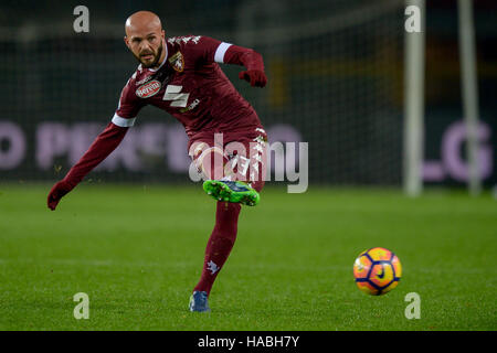 Turin, Italien. 29. November 2016: Arlind Ajeti Torino FC in Aktion während der TIM Cup Fußballspiel zwischen FC Turin und AC Pisa. Bildnachweis: Nicolò Campo/Alamy Live-Nachrichten Stockfoto