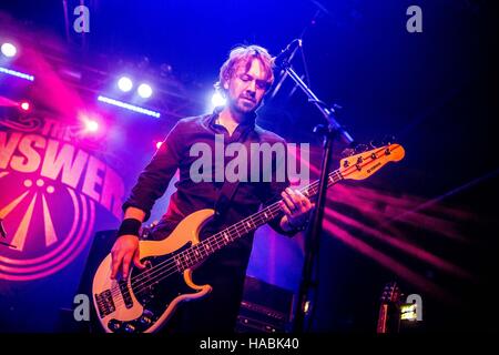 Mailand, Italien. 29. November 2016. Die Antwort, nördlichen irischen Hard Rock und Blues-Rock-Band, tritt bei Magazzini Generali in Mailand, Italien: Mairo Cinquetti/Alamy Live News Stockfoto