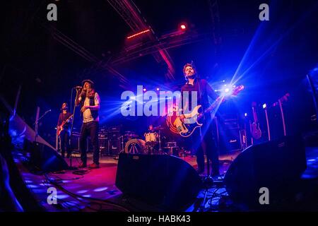 Mailand, Italien. 29. November 2016. Die Antwort, nördlichen irischen Hard Rock und Blues-Rock-Band, tritt bei Magazzini Generali in Mailand, Italien: Mairo Cinquetti/Alamy Live News Stockfoto