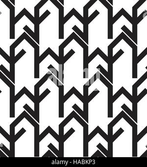 Vektor geometrische nahtlose Muster Stock Vektor