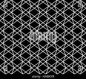 Geometrische nahtlose Muster Stock Vektor