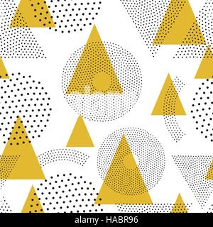 nahtlose abstrakte geometrische Muster Stock Vektor