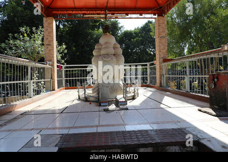 Hindu-Pilger Shivpuri Dham Stockfoto