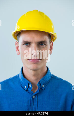 Porträt von zuversichtlich Ingenieur Stockfoto