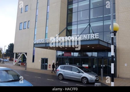 Ipswich Krankenhaus - Exterieur der Garrett Anderson, Heide Rd, Ipswich IP4 5PD Stockfoto