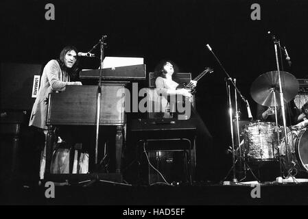 Brian Auger, Jim Mullen - 1971 - Frankreich / Ile-de-France (Region) / Paris - Konzert Brian Auger, Jim Mullen, Paris, 1971 - Philippe Gras / Le Pictorium Stockfoto