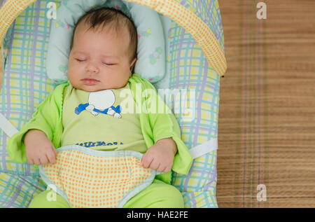 Porträt eines Babys, der schläft. Soft-Fokus Stockfoto