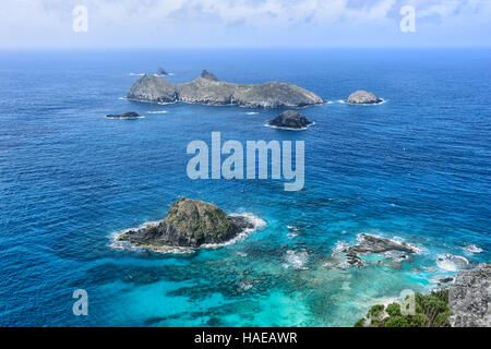 Admiralität Inseln gesehen von Malabar Hill, Lord-Howe-Insel, New-South.Wales, NSW, Australien Stockfoto