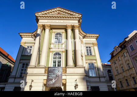 Das Ständetheater, Stavovske divadlo ist ein historisches Theater in Prag. die Uraufführung von Mozarts Don Giovanni Tschechische Republik Stockfoto