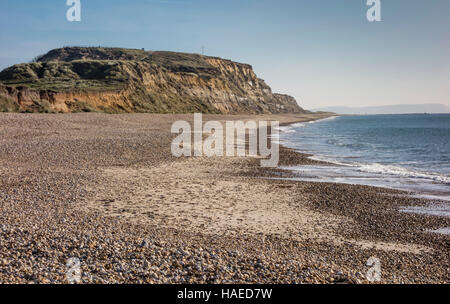 Strand von Hengistbury Kopf, Warren Hügel, Dorset, Großbritannien Stockfoto
