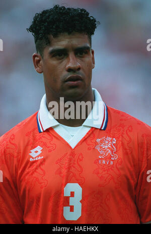 FRANK RIJKAARD HOLLAND & AC MILAN 2. Juli 1994 Stockfoto