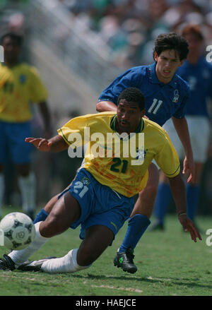 VIOLA & ALBERTINI Brasilien V Italien WORLD CUP-Finale 17. Juli 1994 Stockfoto