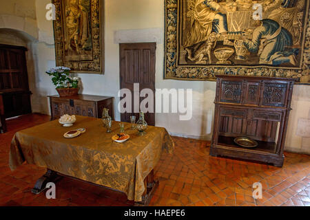 SCHLOSS VON BLOIS, FRANKREICH - CA. JUNI 2014 Stockfoto